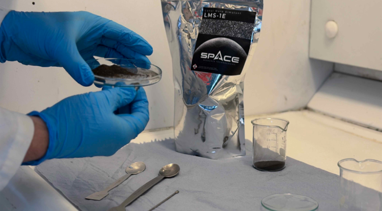 Close-up af m�nest�v i laboratorie